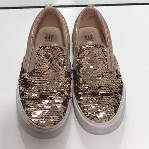 Gap flip mermaid sequin slip on.